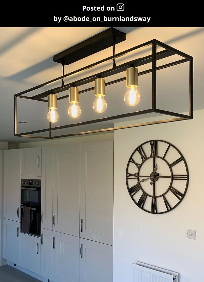 Lucide RUBEN Hanglamp - Zwart