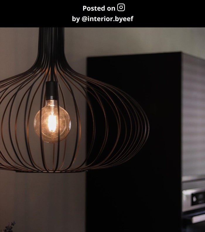 Lucide MANUELA Hanglamp - Zwart