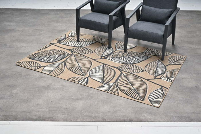 Garden Impressions Buitenkleed Naturalis 160x230cm - winter leaf