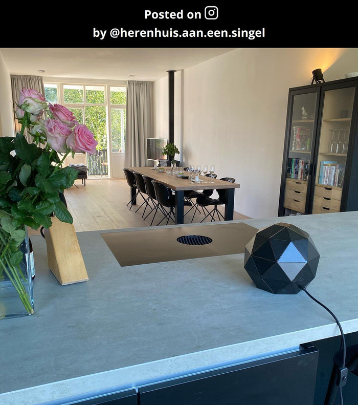 Lucide OTONA Tafellamp - Zwart