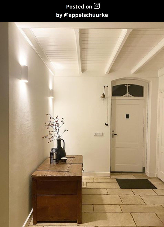 Lucide GIPSY Wandlamp - Wit