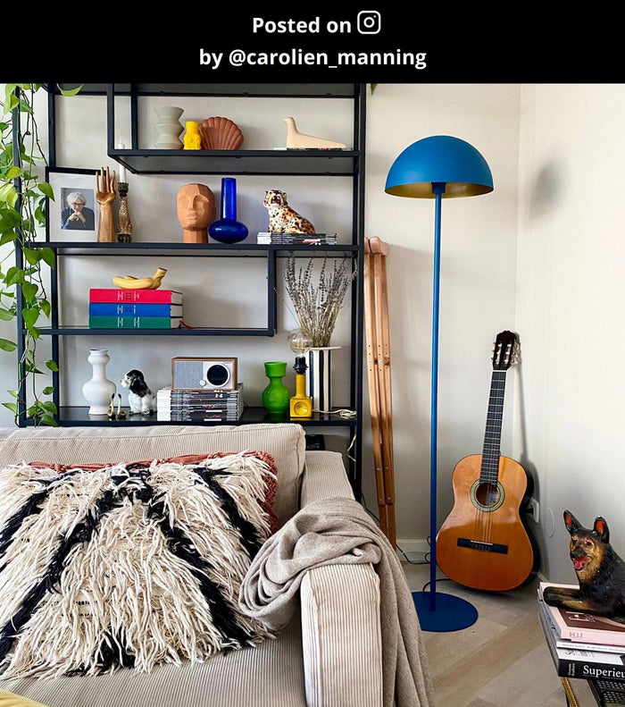 Lucide SIEMON Vloerlamp - Blauw