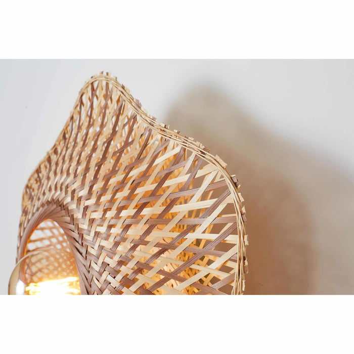 GOOD&MOJO Wandlamp Madura - Naturel - Ø44cm