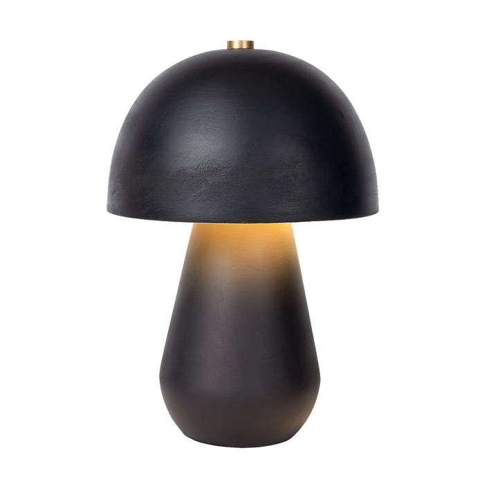 Atmooz Sacha Tafellamp - 25x25x38 cm - Zwart Terracotta