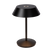 Atmooz Balto Tafellamp - Ø15 x H21,5 cm - Zwart - Oplaadbaar