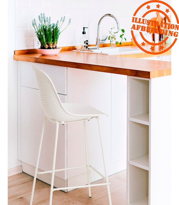 ALTEREGO LOKI Halfhoge geperforeerde snackkruk - Zwart