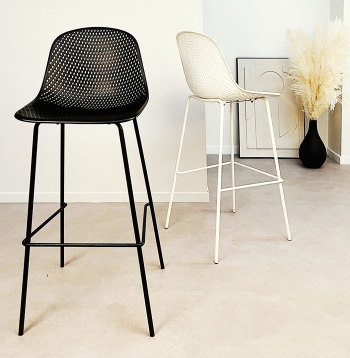 ALTEREGO LOKI Halfhoge geperforeerde snackkruk - Zwart