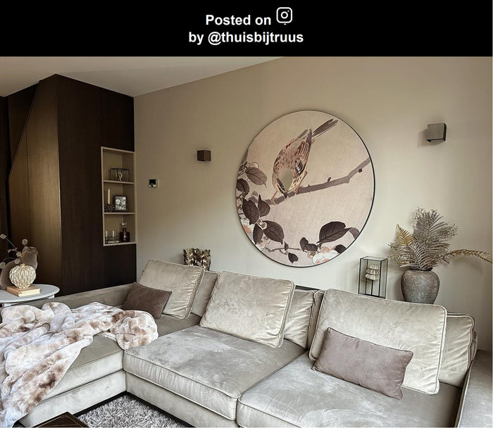 Lucide XIO Wandlamp - Roest bruin