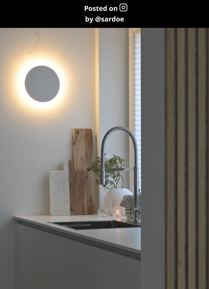 Lucide EKLYPS LED Wandlamp - Wit