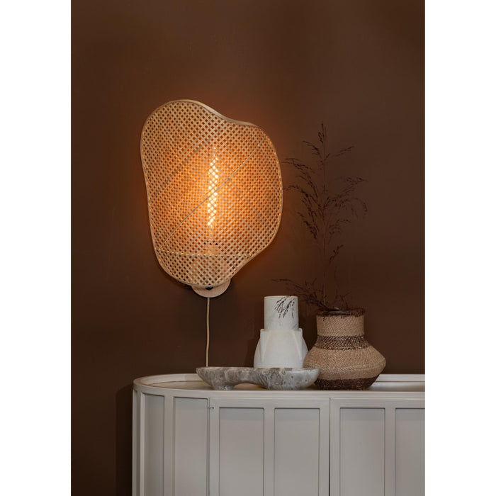 GOOD&MOJO Wandlamp Kinabalu - Naturel - 50x40x50cm