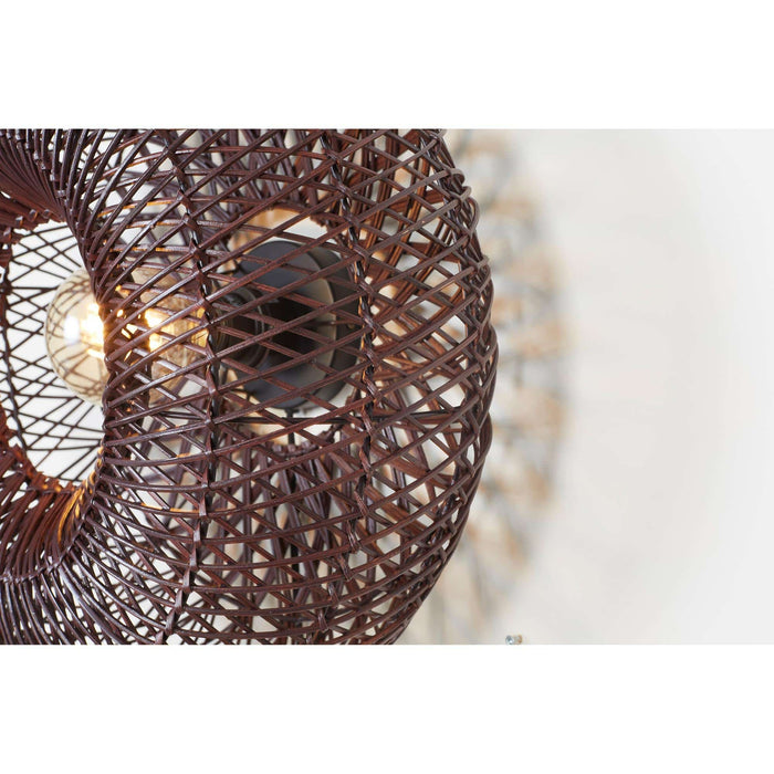 GOOD&MOJO Wandlamp Arizona - Bordeaux - Ø50cm