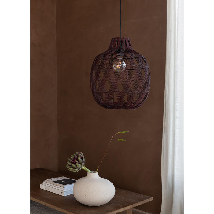 GOOD&MOJO Hanglamp Mendoza - Bordeaux - Ø40cm