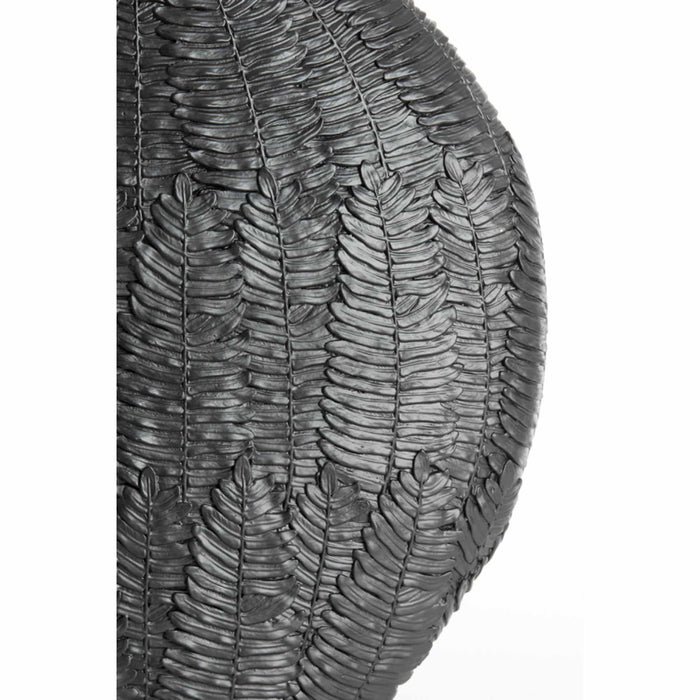 Light & Living Light&living Vaas deco 40,5x11x40 cm NIVICA mat zwart