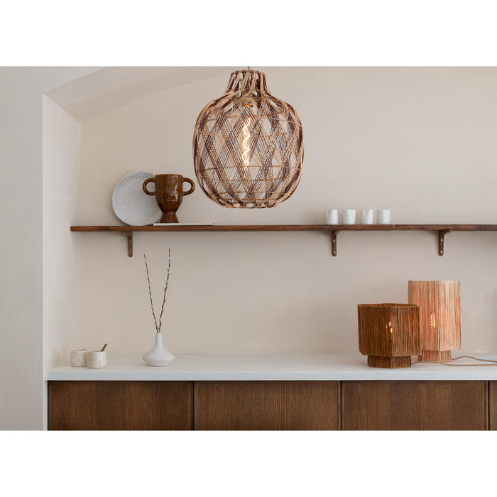 GOOD&MOJO Hanglamp Mendoza - Naturel - Ø35cm