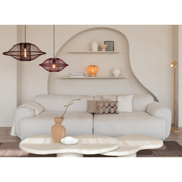 GOOD&MOJO Hanglamp Maui - Bordeaux - Ø70cm