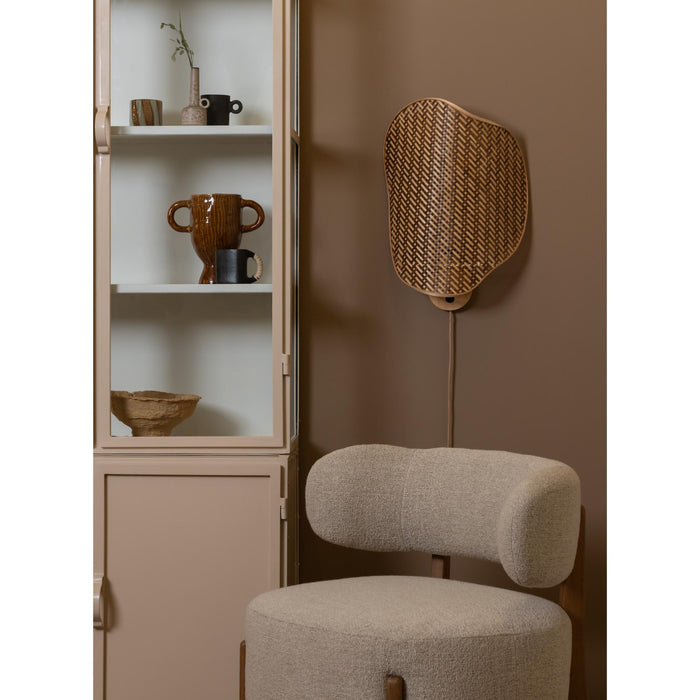 GOOD&MOJO Wandlamp Kinabalu - Naturel - 50x40x50cm