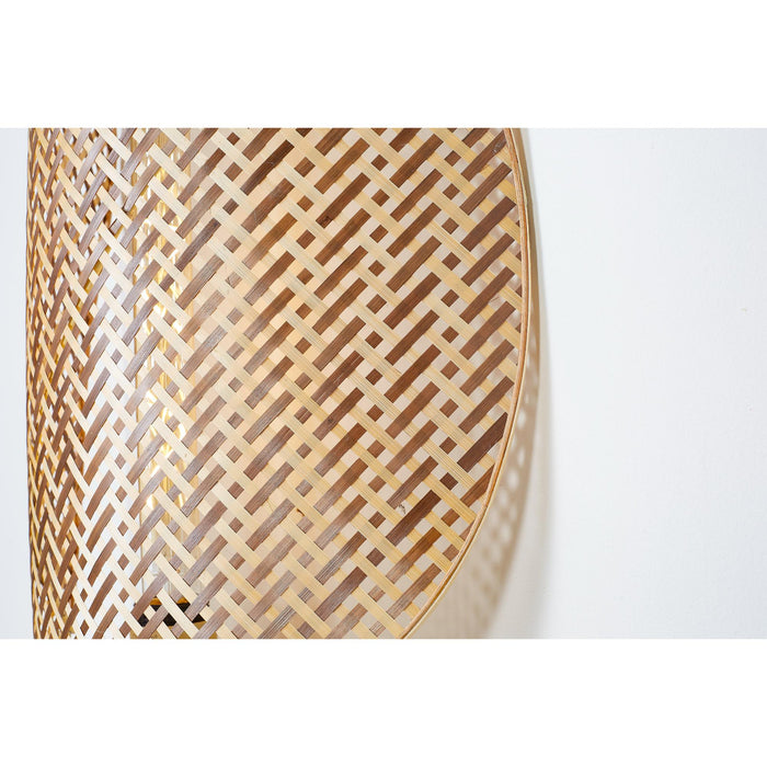GOOD&MOJO Wandlamp Kinabalu - Naturel - 50x40x50cm
