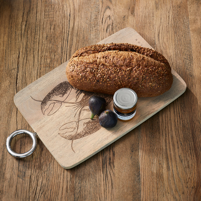 Riviera Maison Serveerplank Naturel - Ocean Lobster Snijplank   - Hout