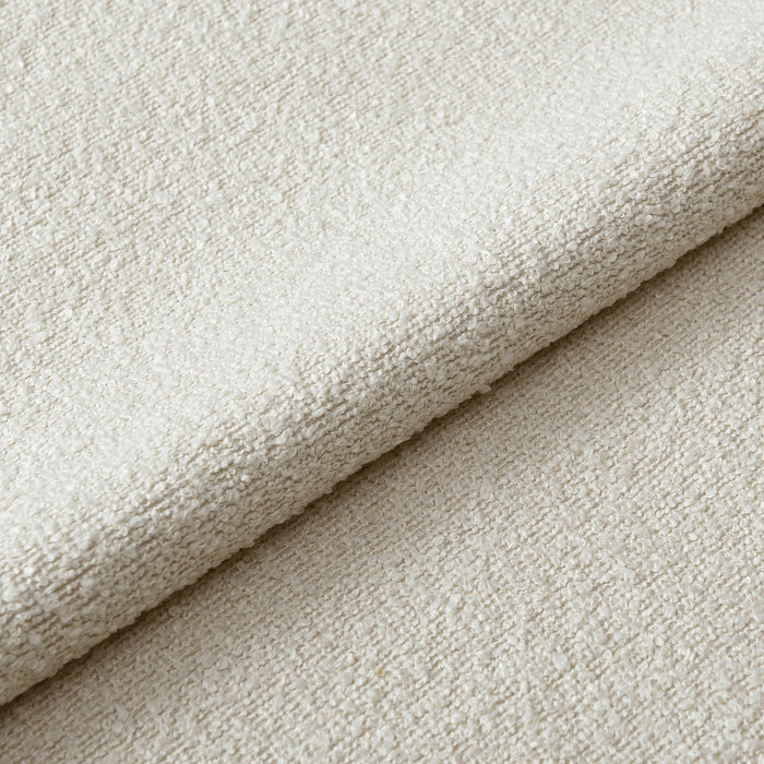 Eetkamerstoel beige bouclette