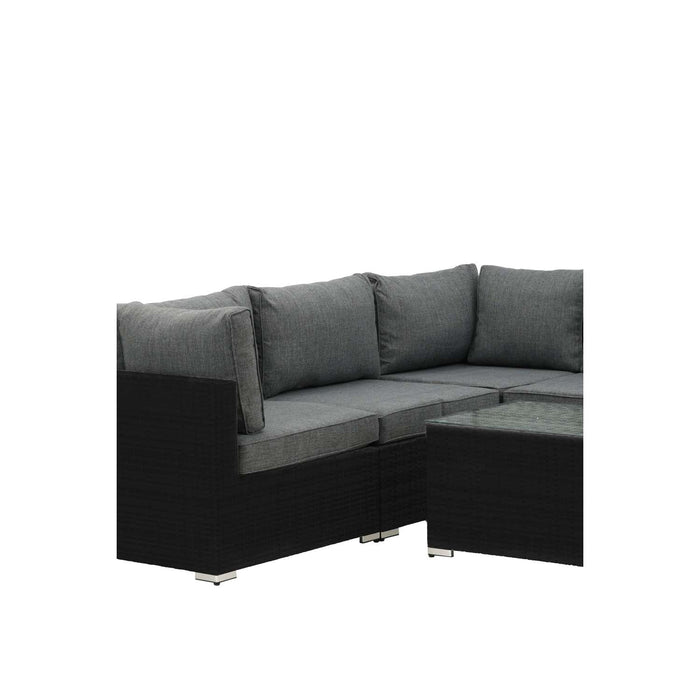 Venture Home Amazon Hoekbankset - Zwart