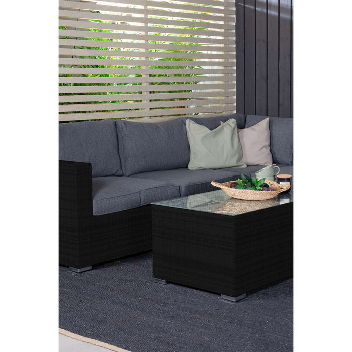 Venture Home Amazon Hoekbankset - Zwart