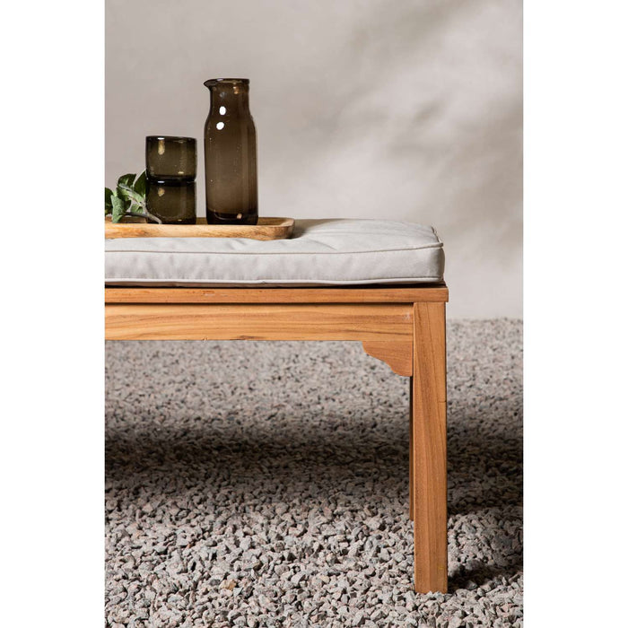 Venture Home Nairobi Bankkussen 5,5 x 150 x 40,5 - Beige - 6-pack