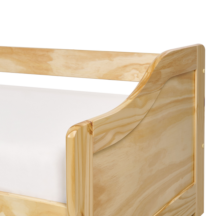 Beliani - LUNERAY - Onderschuifbed - Lichtbruin - 90 x 200 cm - Hout