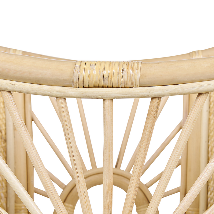 Beliani - LAGRASSE - Wieg - Natuurlijk - Rotan