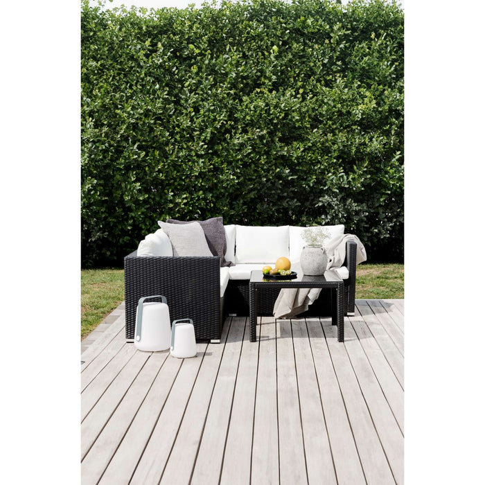 Venture Home Kuba Hoekbankset - Zwart