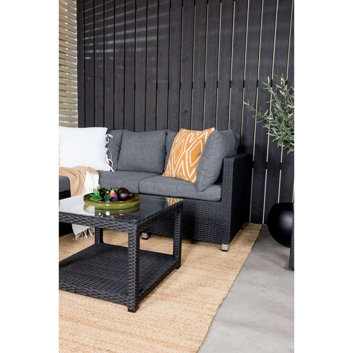 Venture Home Vamos Hoekbankset - Zwart