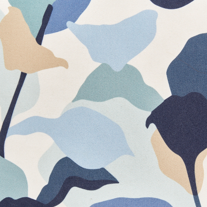 Beliani-VEGLINO-Tuinkussen set van 2-Donkerblauw-40 x 60 cm-Polyester