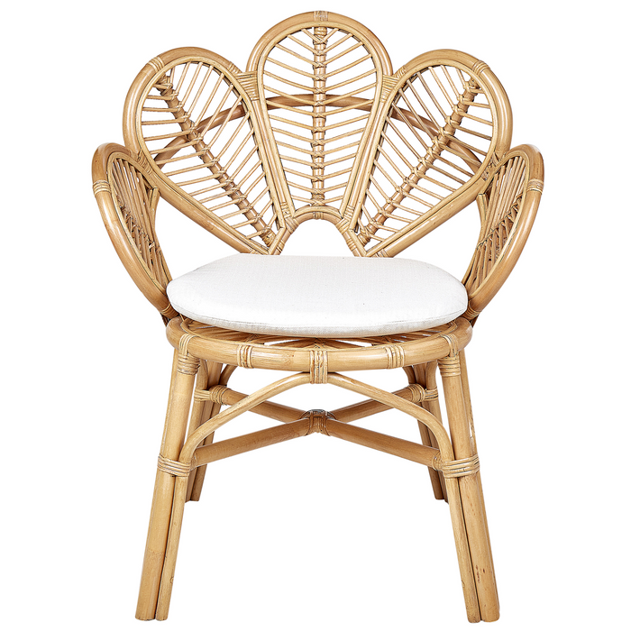 Beliani - FLORENTINE II - Fauteuil - Natuurlijk - Rotan