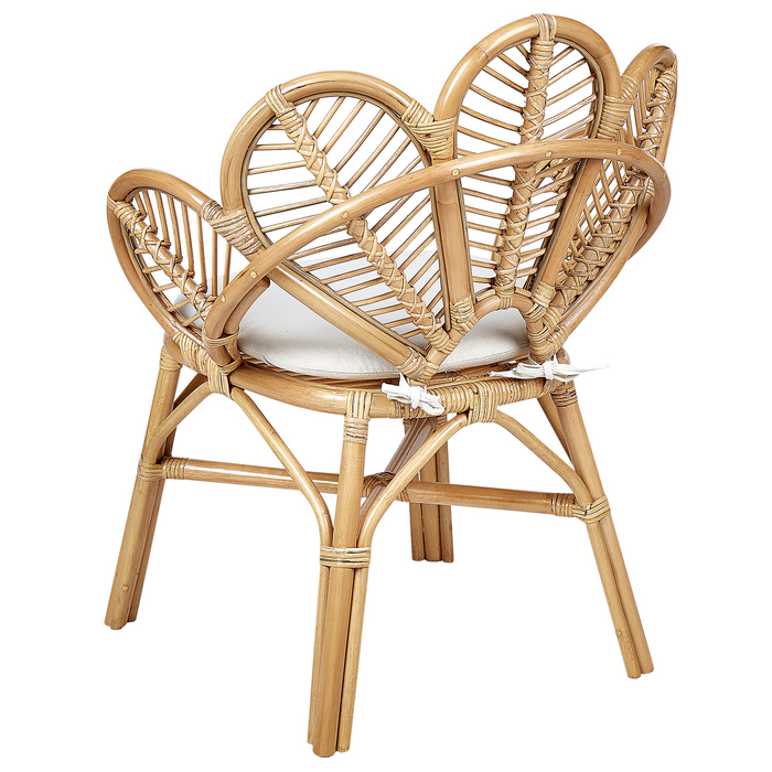 Beliani - FLORENTINE II - Fauteuil - Natuurlijk - Rotan