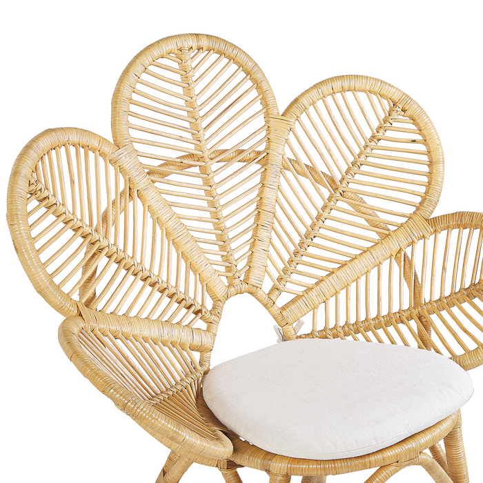 Beliani - FLORENTINE - Fauteuil - Natuurlijk - Rotan