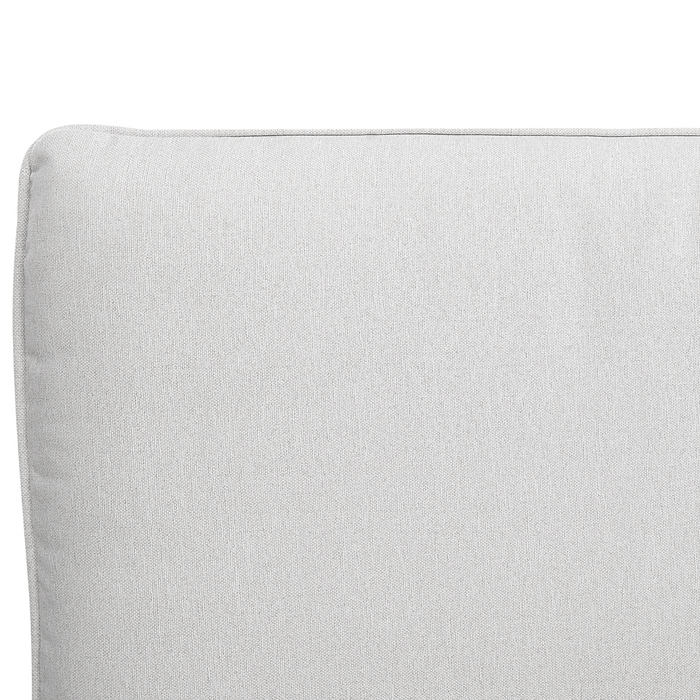 Beliani-CORIO-Tweepersoonsbed-Lichtgrijs-180 x 200 cm-Polyester