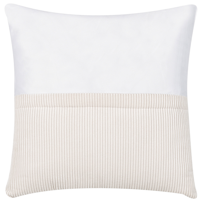 Beliani-LUNGO-Hoekbank-Gebroken wit-Rechterzijde-285 cm-Corduroy