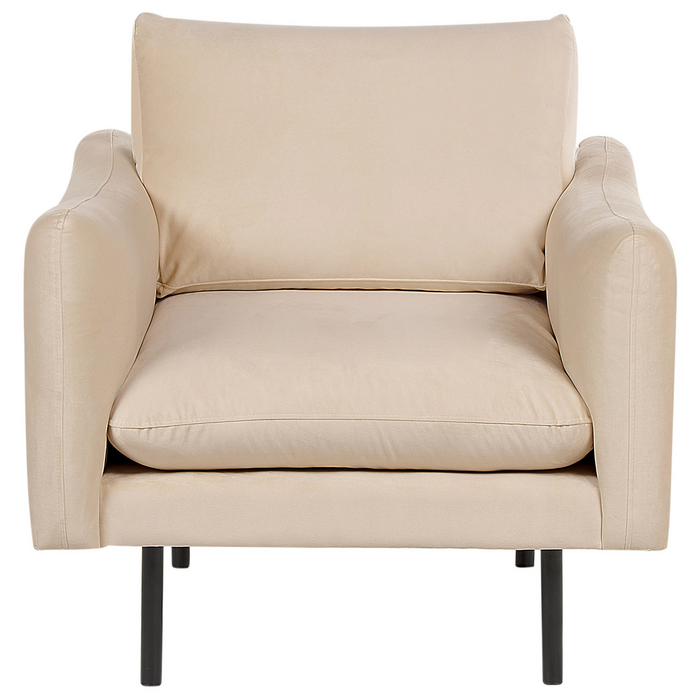 Beliani - VINTERBRO - Bankenset - Beige - Fluweel