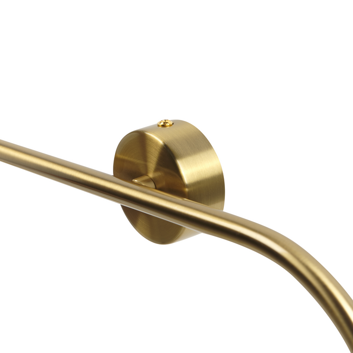 Beliani - YANGO - Wandamp - Goud - Metaal