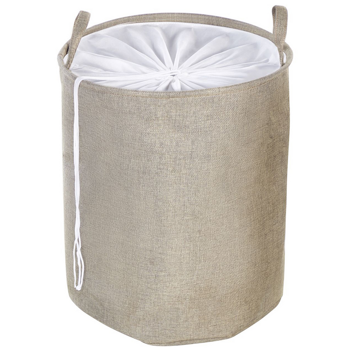 Beliani - SAMTI - Manden set van 2 - Beige - Polyester