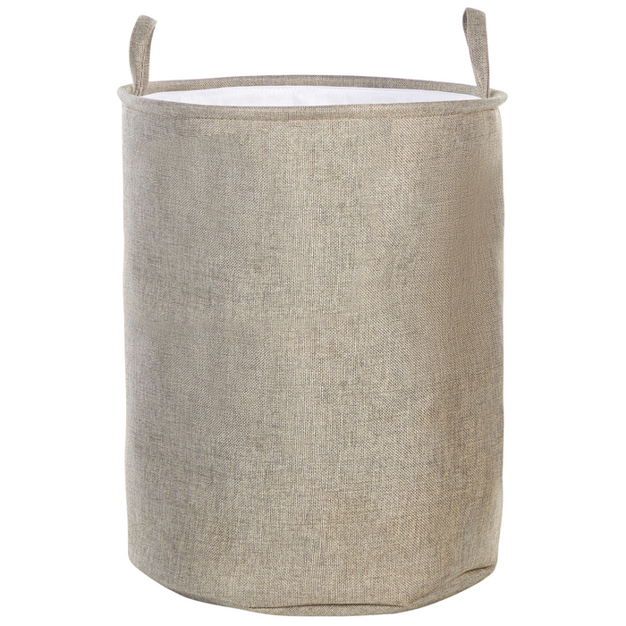 Beliani - SAMTI - Manden set van 2 - Beige - Polyester