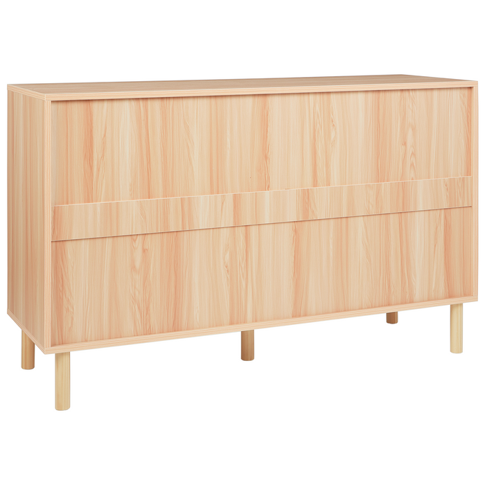 Beliani - SHARPE - Dressoir - Lichthout - Spaanplaat