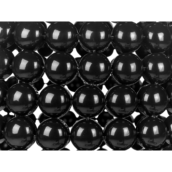 Beliani-UHANA-Bijzettafel set van 2-Zwart-Synthetisch materiaal