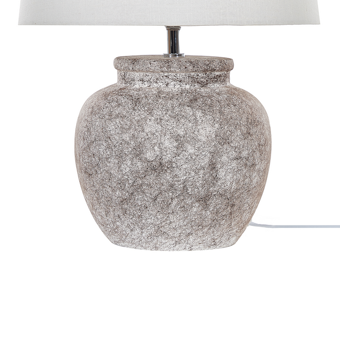 Beliani - MAREB - Tafellamp - Beige - Keramiek