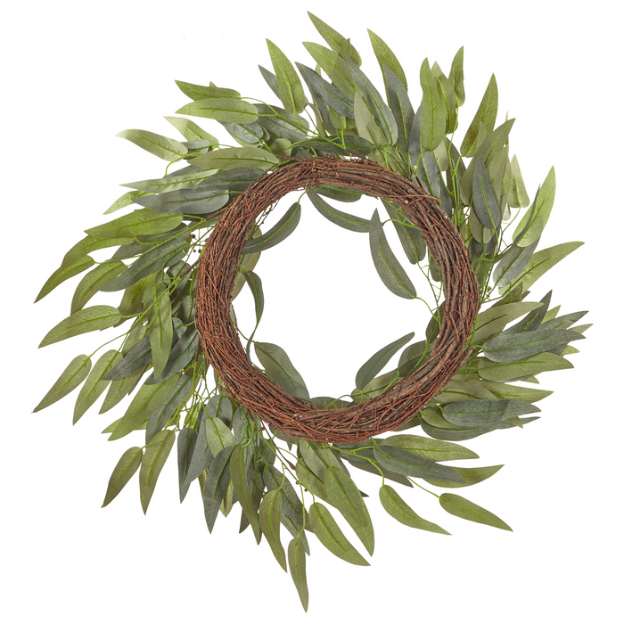 Beliani - GAMRUN - Krans - Groen - 65 cm - Synthetisch