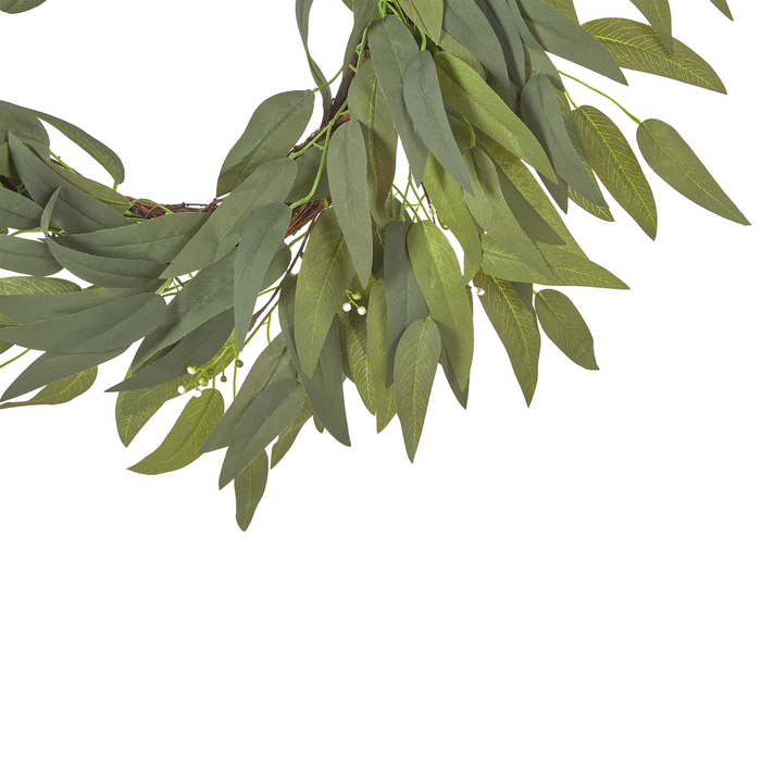 Beliani - GAMRUN - Krans - Groen - 65 cm - Synthetisch