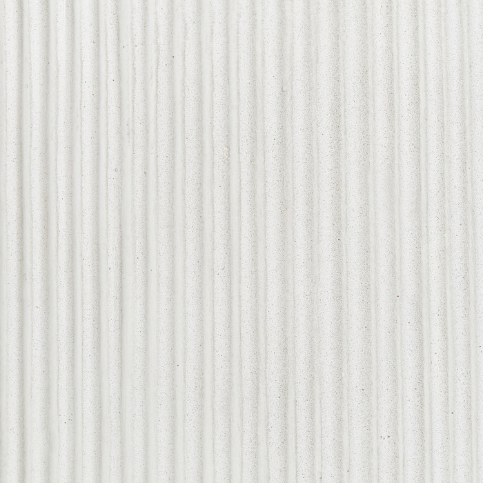 Beliani - DARIA - Bloempot - Gebroken wit - 30 cm - Kleivezels