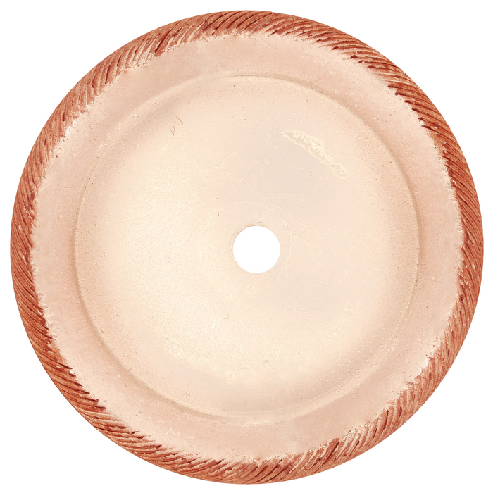 Beliani - VOULA - Bloempot - Goudbruin - Goudbruin - Kleivezels