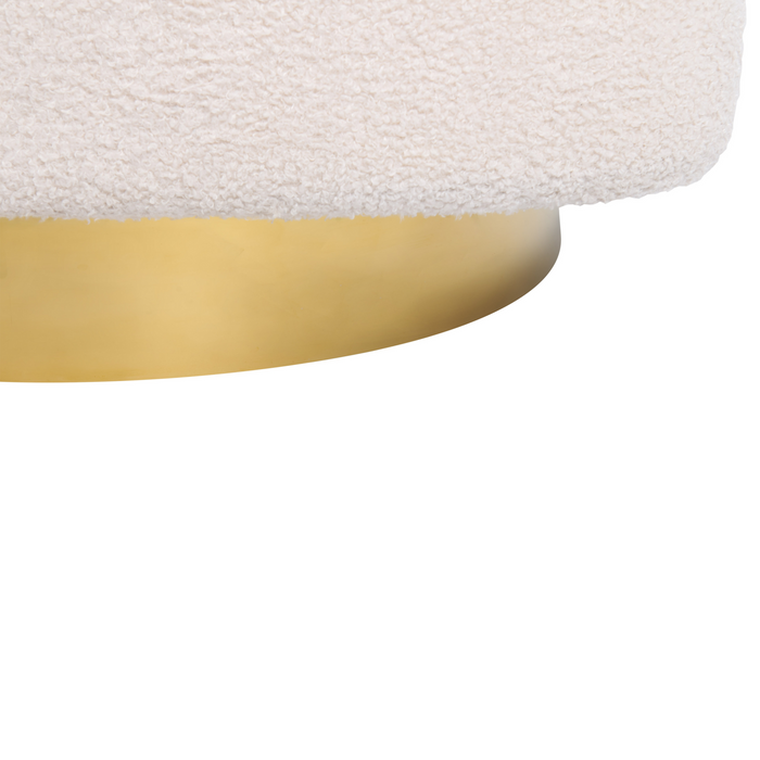 Beliani - LAVIK - Fauteuil - Wit - Polyester