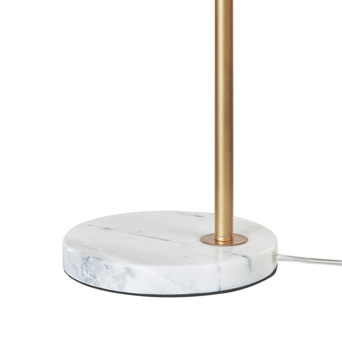 Beliani - MOCAL - Tafellamp - Gebroken wit - Metaal