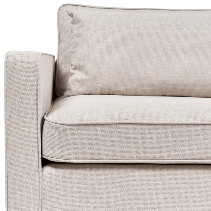 Beliani - VINSTRA - Driezitsbank - Beige - Polyester